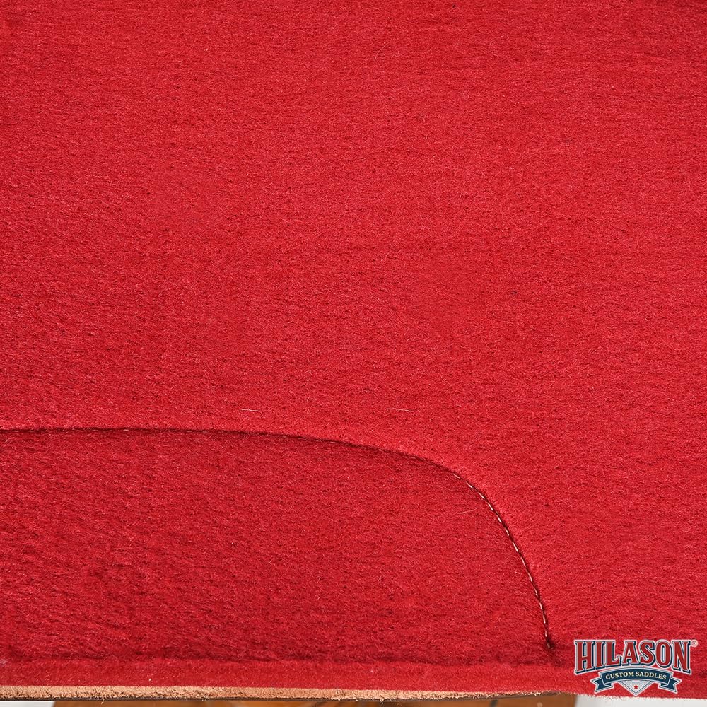 Western Wool Felt Horse Saddle Pad Black 32x30 G327