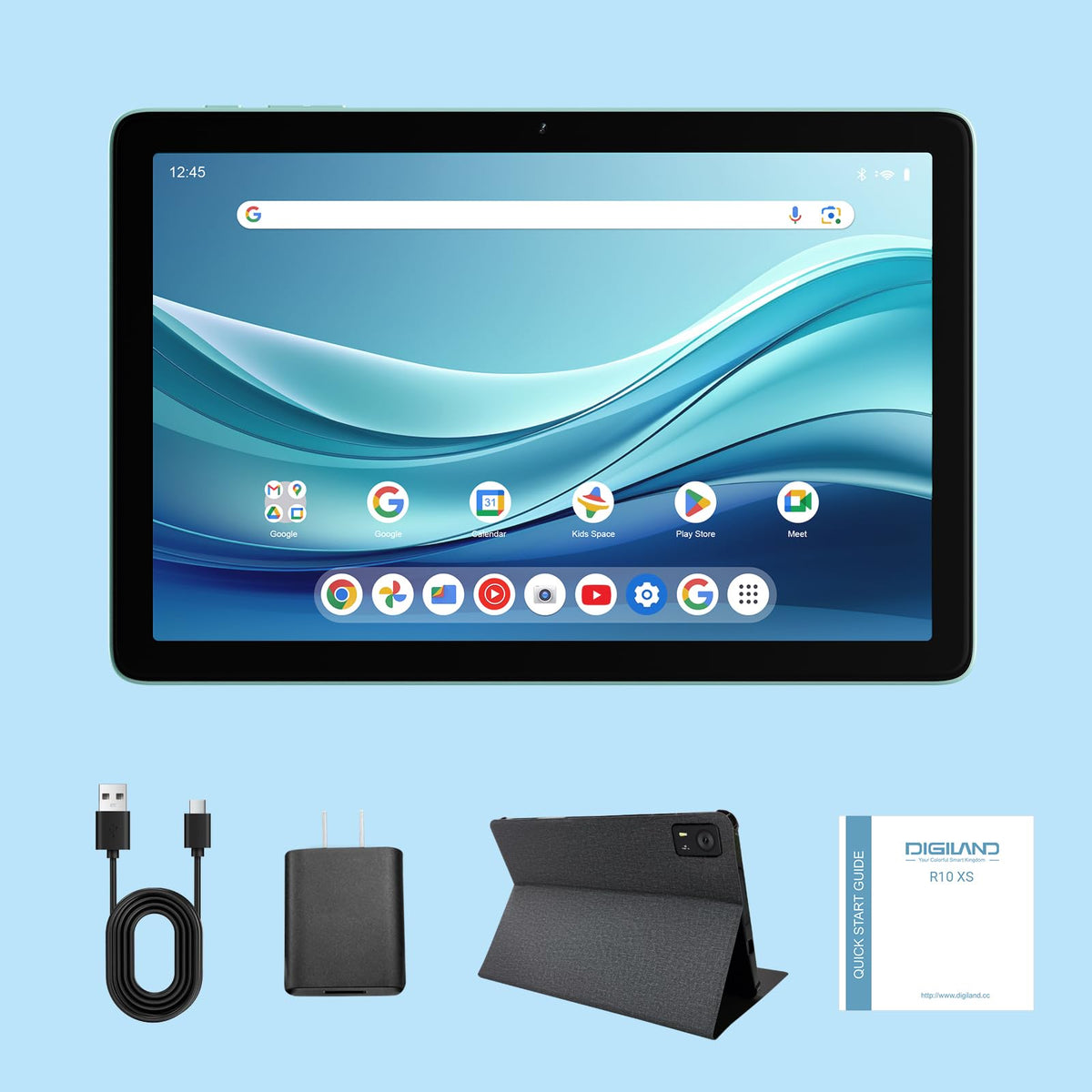 10.1" Android Tablet with Octa-core Processor 10GB RAM 64 GB ROM Q373571