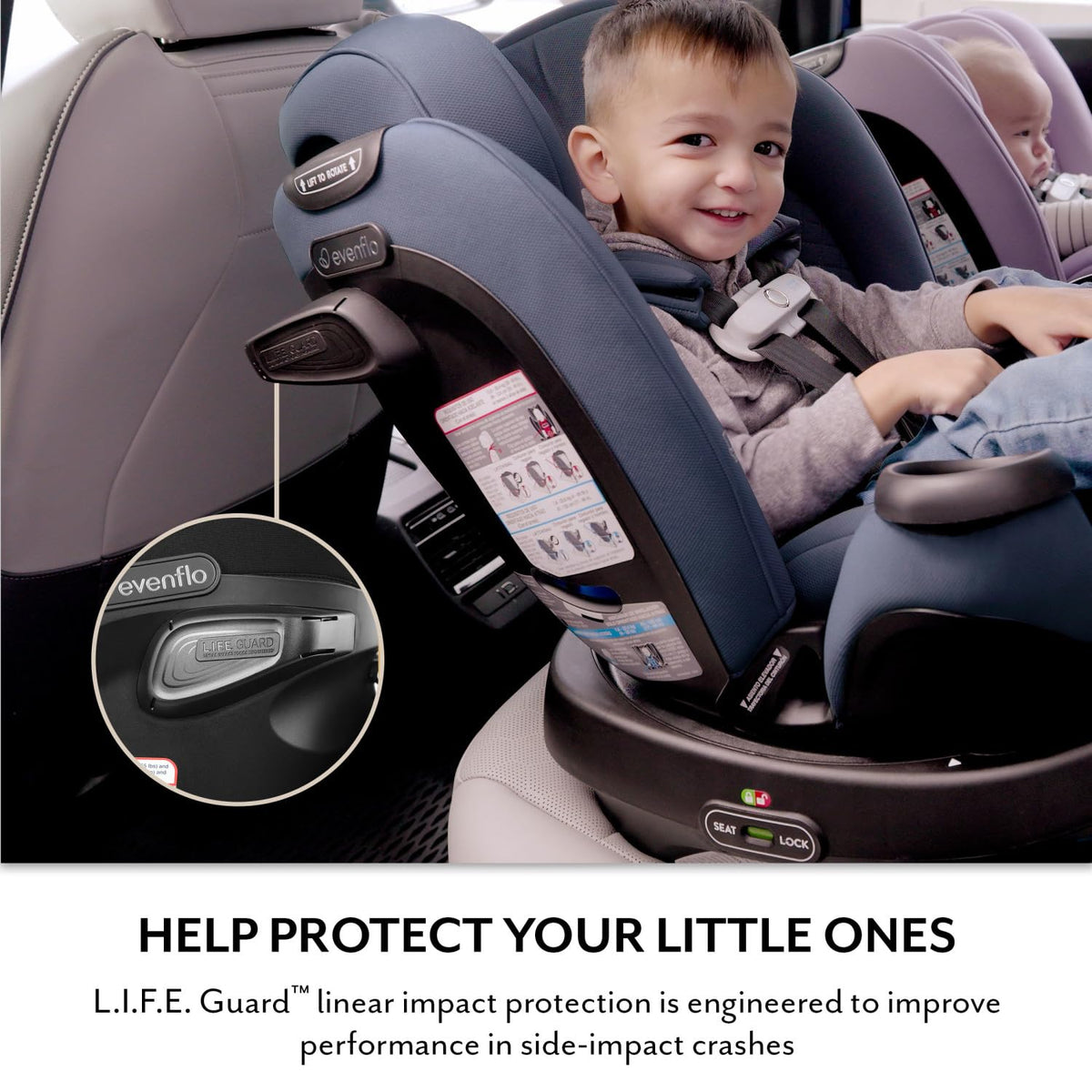 All-in-One Rotating Car Seat M623