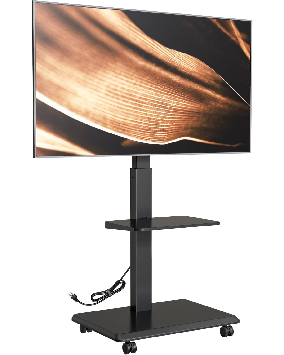 Rolling TV Stand with Power Outlet for 32-75 inch TVs M679524