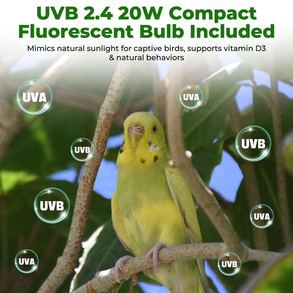 UVB Bird Cage Light Combo Kit E804