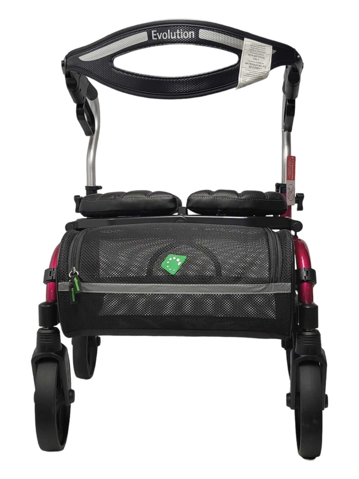 Lightweight Walker Rollator with Seat, Wheels, Brakes W618