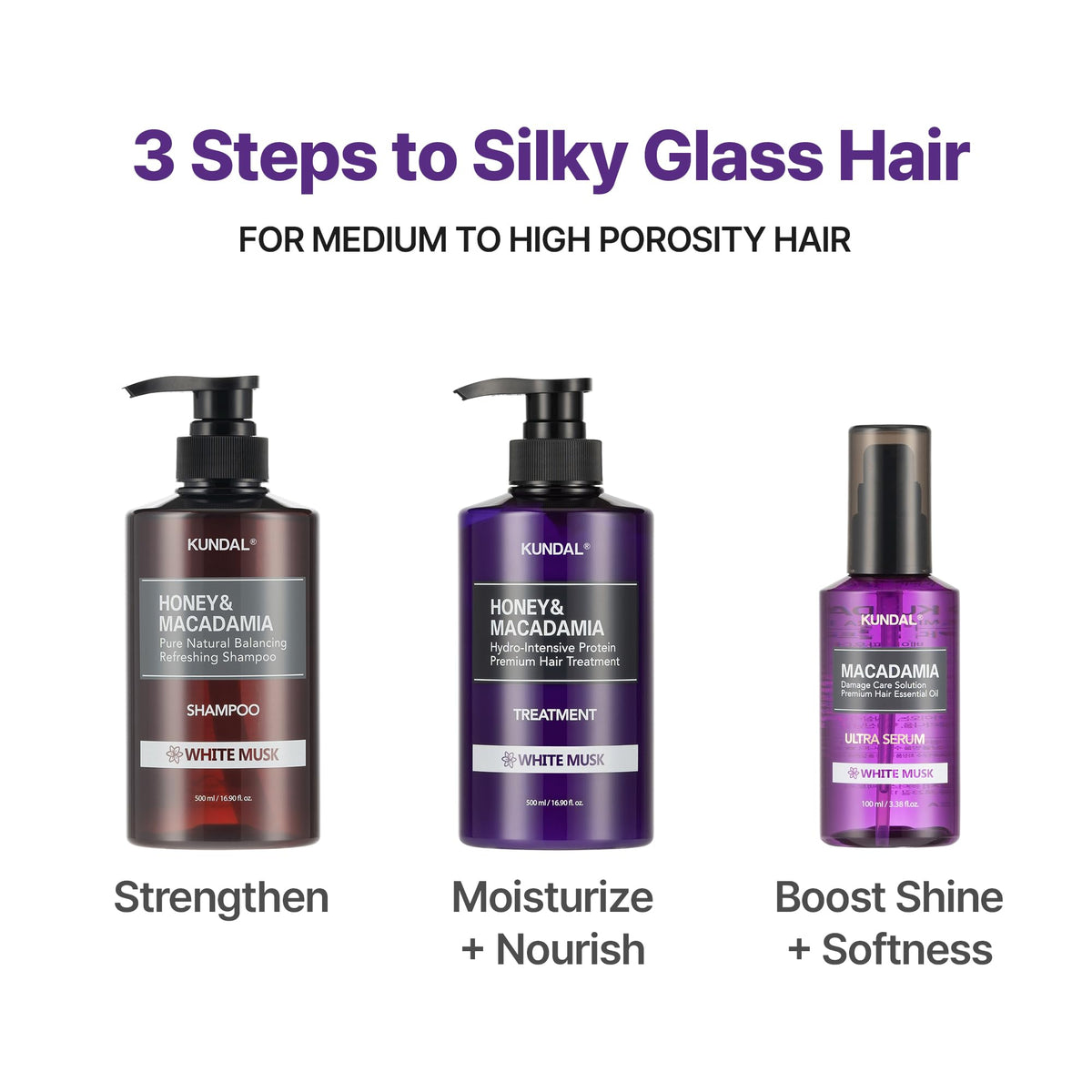 Honey & Macadamia Shampoo & Conditioner Set T584