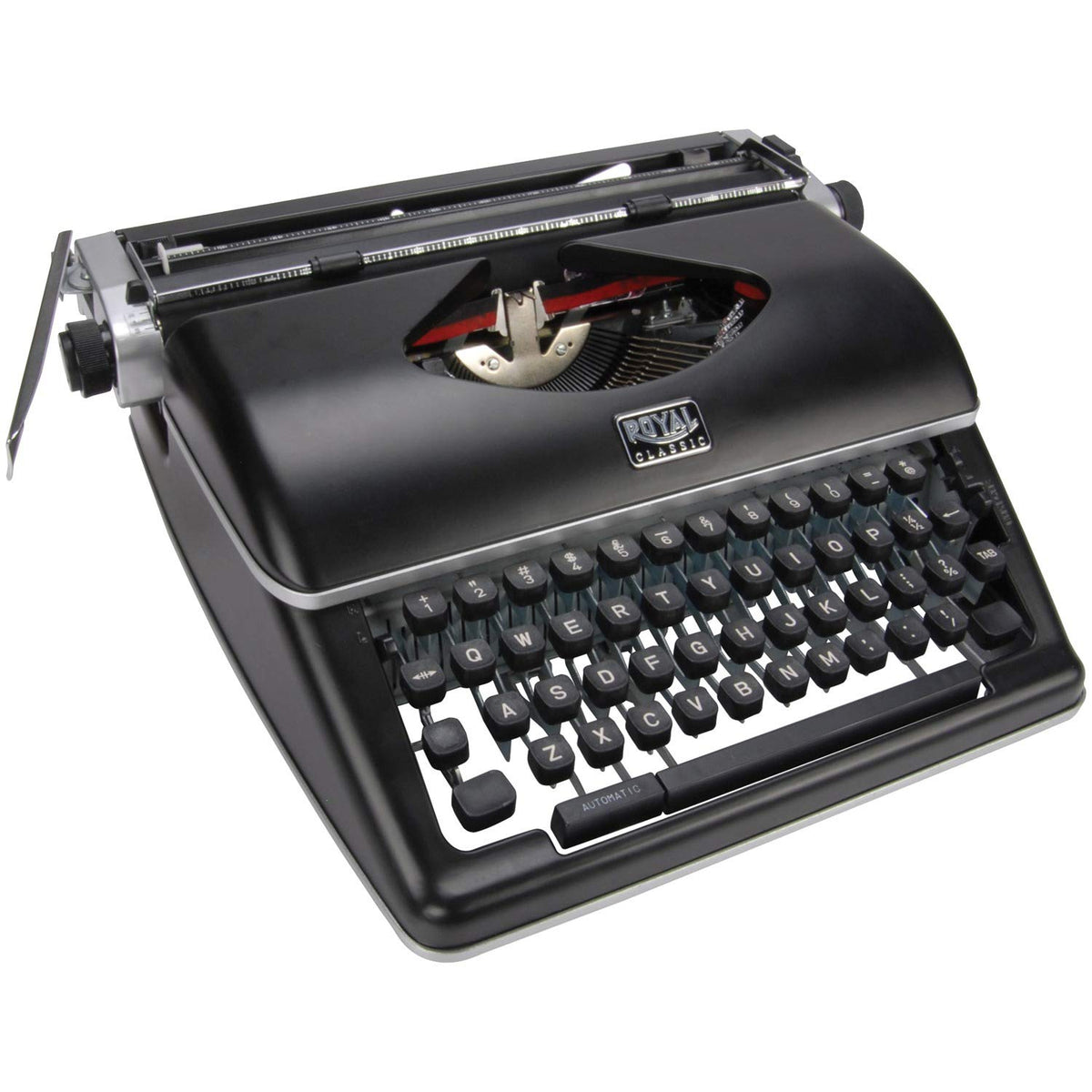 Black Manual Retro Typewriter J4108