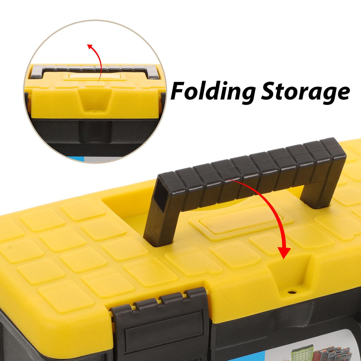 10 Inch Plastic Tool Box H68303