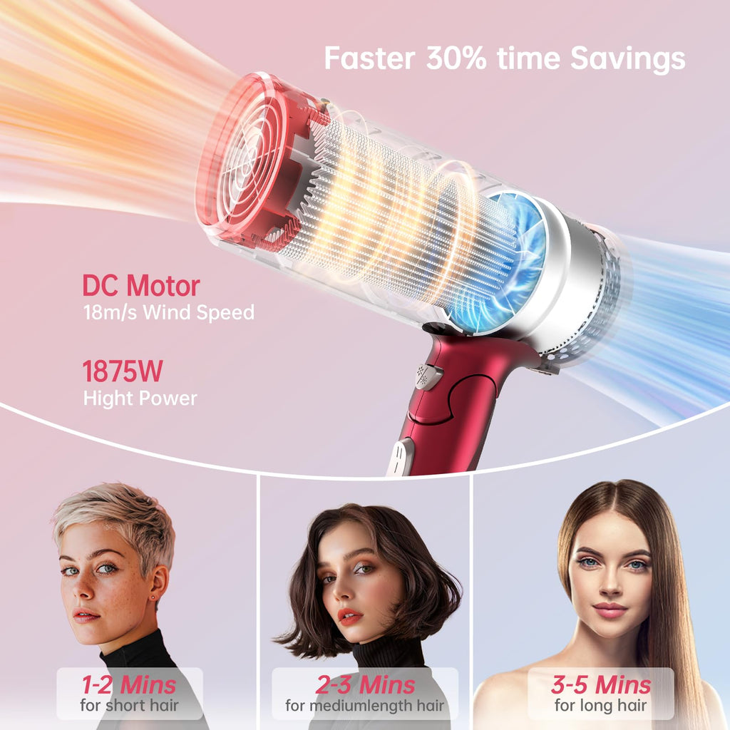1875W Ceramic Tourmaline Hair Dryer M607455