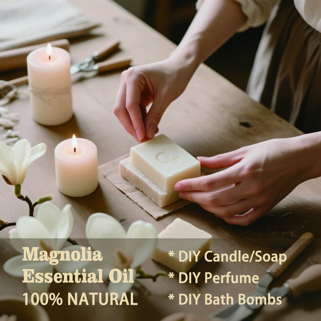 Lavender & Magnolia 16oz & 4oz Pure Natural Scent Set U210713