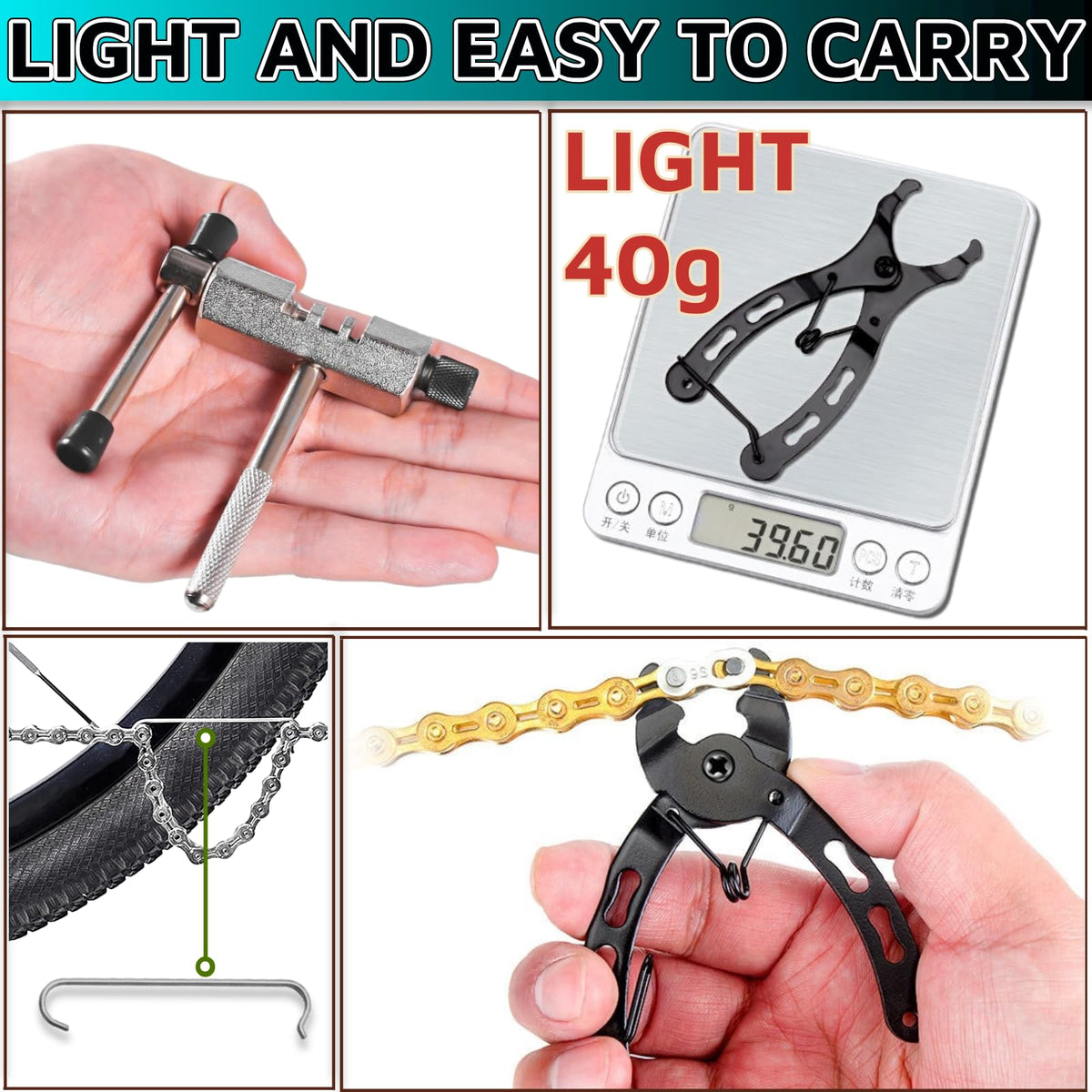 Bike Chain Tool 3 Pcs Y8532