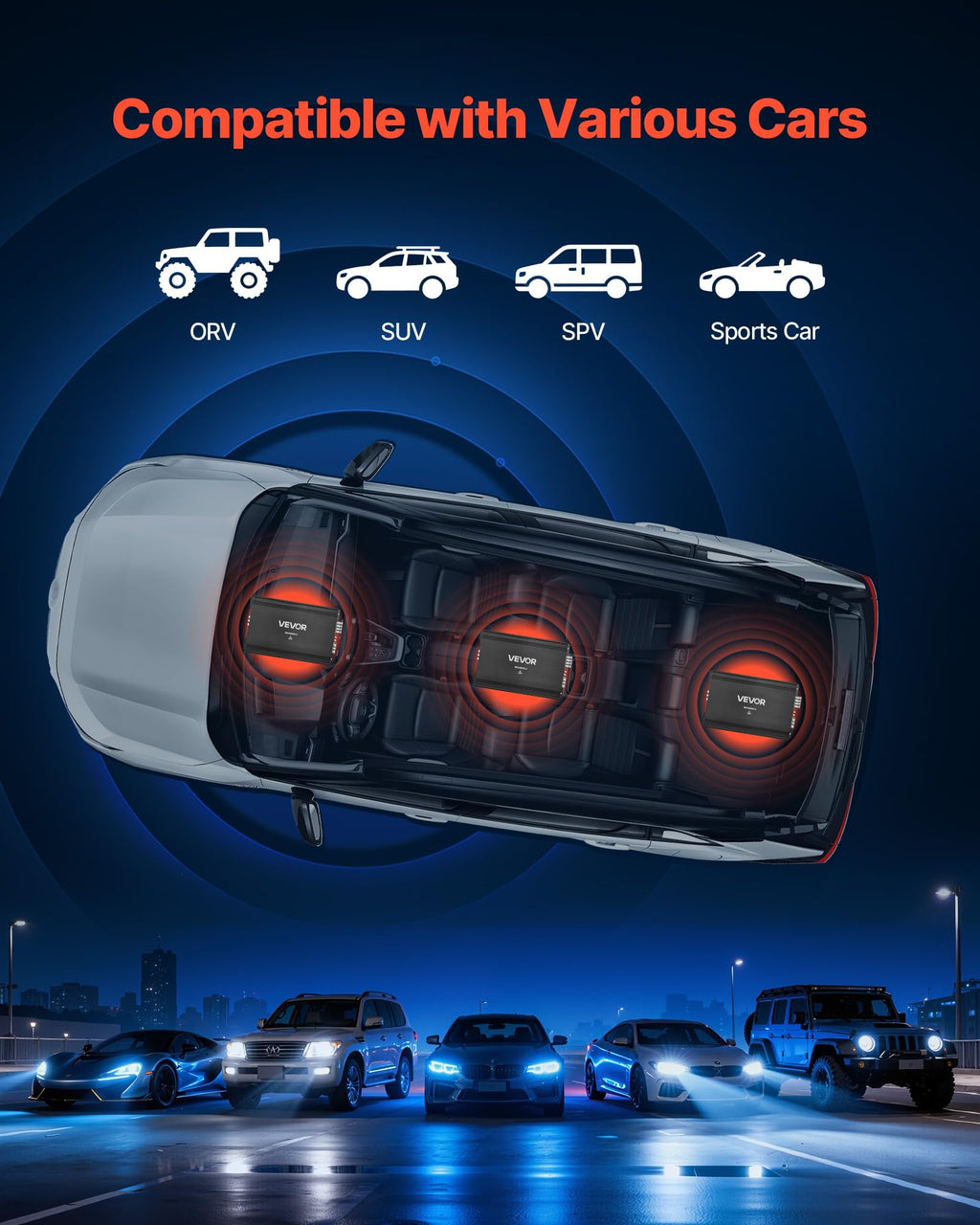 4 Channel Bridgeable Class A/B Car Audio Amplifier C106119