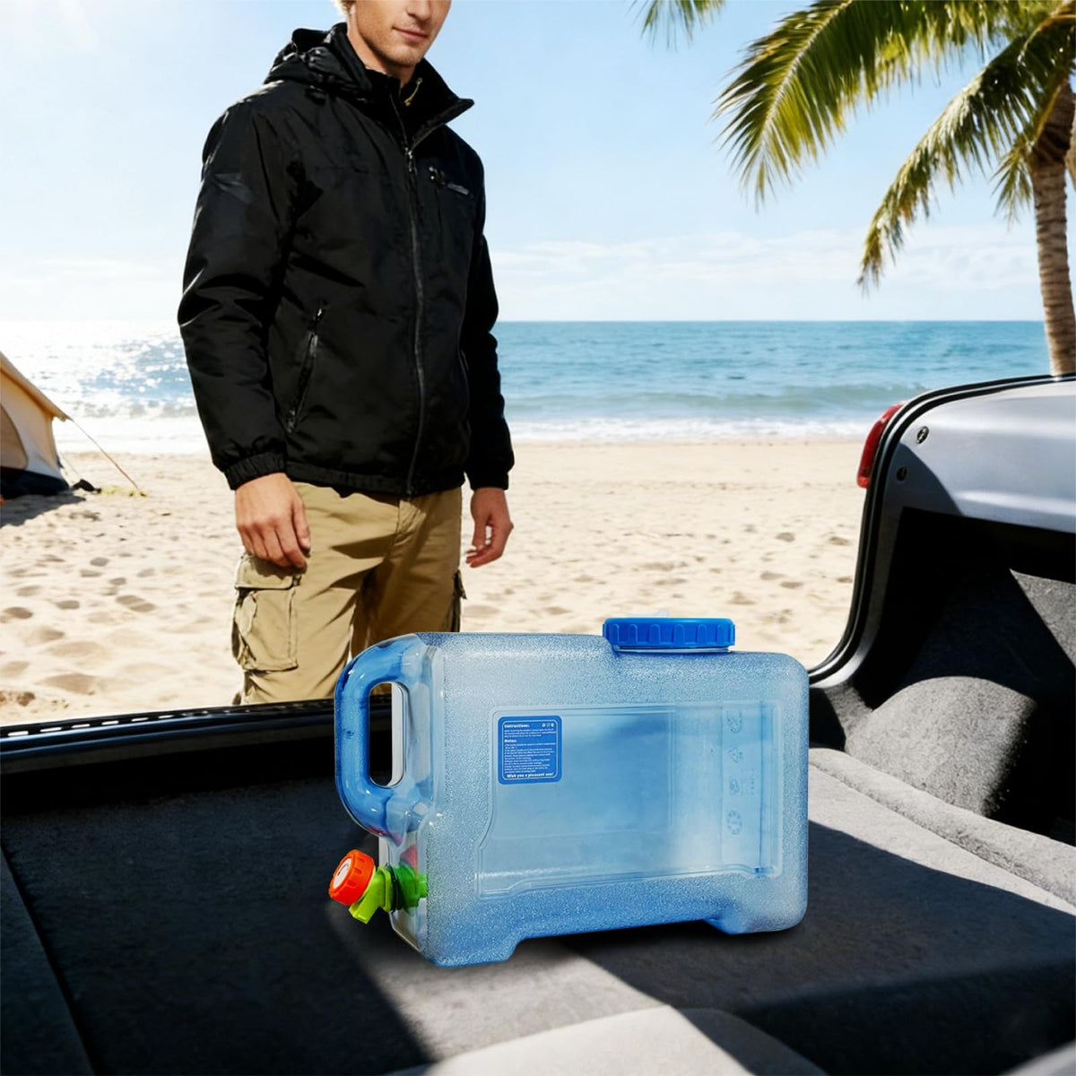 3.17 Gallon BPA Free Water Container with Spigot X373