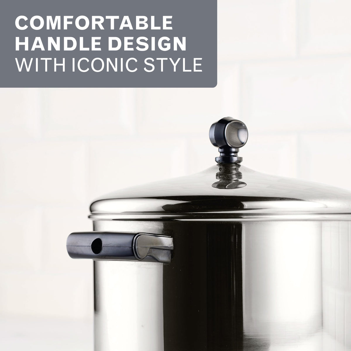 Stainless Steel 6-Quart Stockpot with Lid W38662