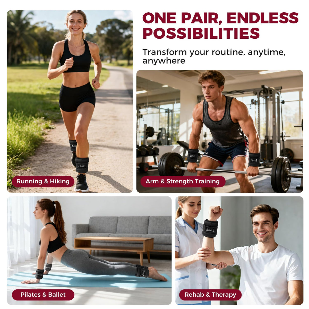 Ankle Wrist Weights X777