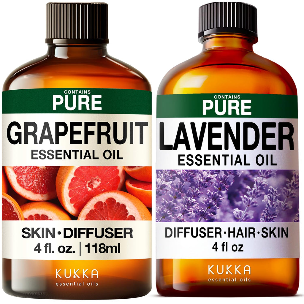 Grapefruit & Lavender Essential Oil Set 2x4 fl oz X226075