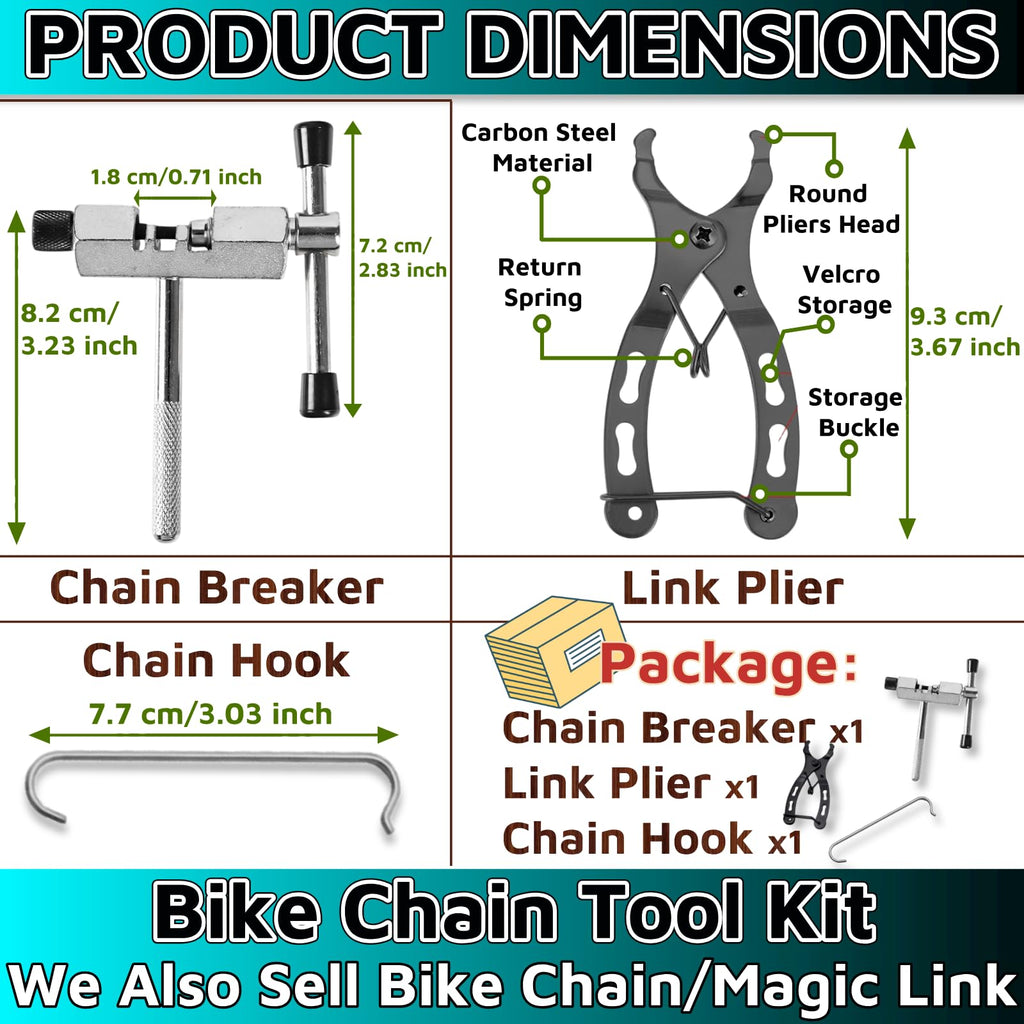 Bike Chain Tool 3 Pcs Y8532
