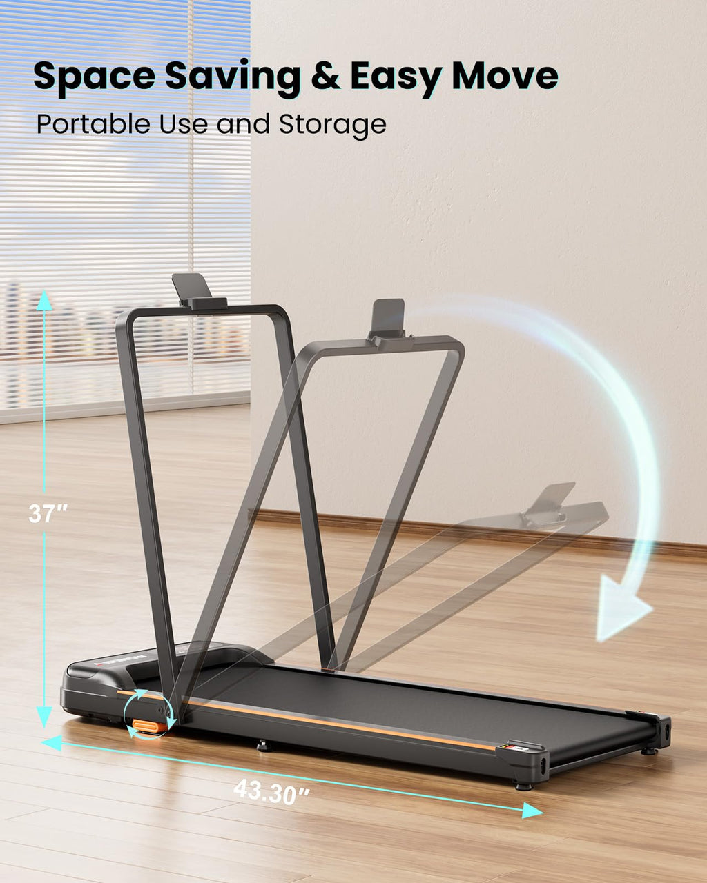 Incline Under Desk Treadmill J935