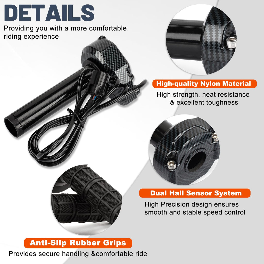 Waterproof Twist Throttle Kit for Electric Dirt Bike S8905