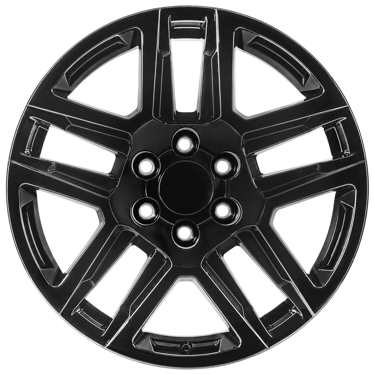 20" 20x9 Inch Gloss Black Aluminum Alloy Wheel Rim S635