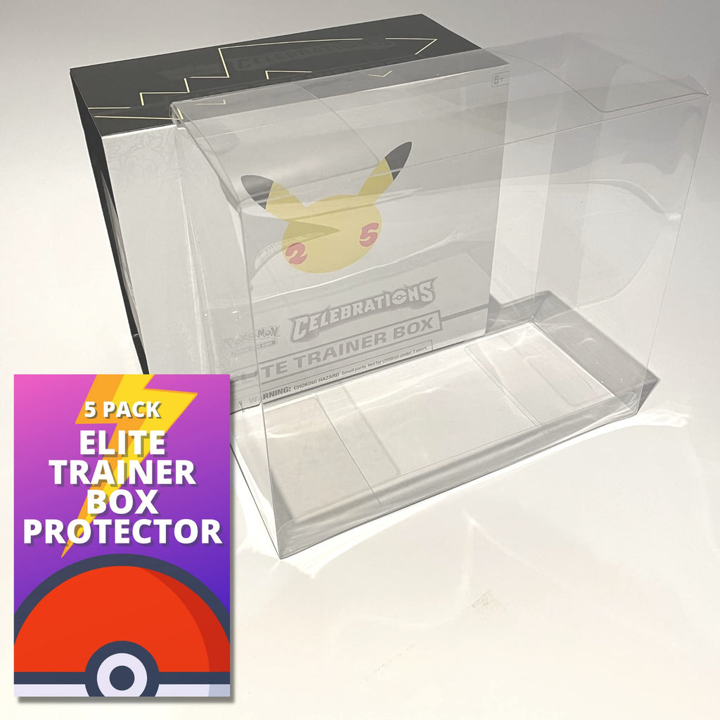 Clear Plastic Display Box for ETB Elite Trainer Box W118894