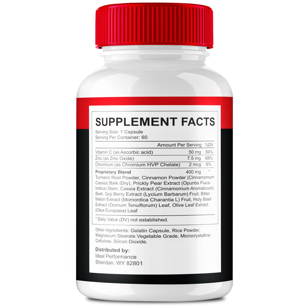 90 Capsules Blood Optimizer Supplement Pills (3 Pack) D18552