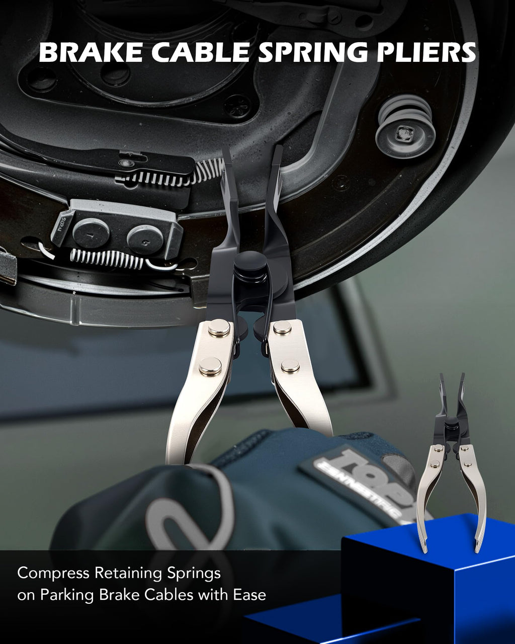 15-Piece Drum & Disc Brake Tool Kit D67923