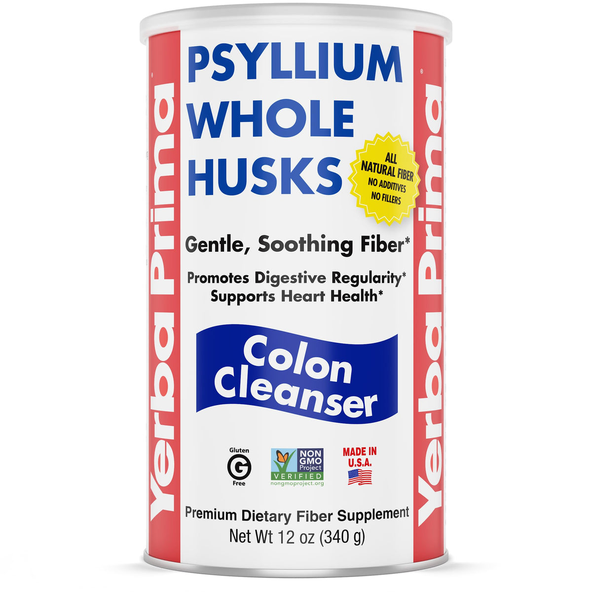 12 Ounce Psyllium Husk Fiber Supplement Y7069