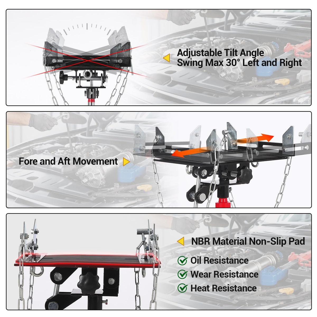 Transmission Jack 1322 lbs M365714