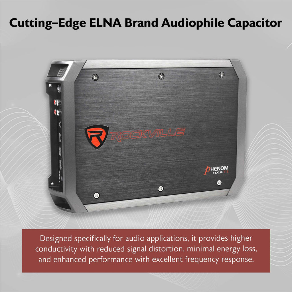 2-Channel Class A/B Car Amplifier 1500W Peak O5390