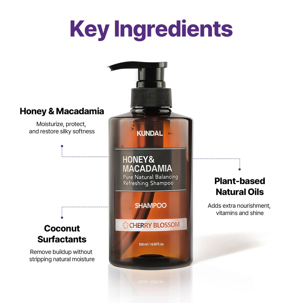 Honey & Macadamia Shampoo & Conditioner Set T584
