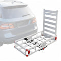 Aluminum Hitch Cargo Carrier with 27.5 in Folding Ramp D9574