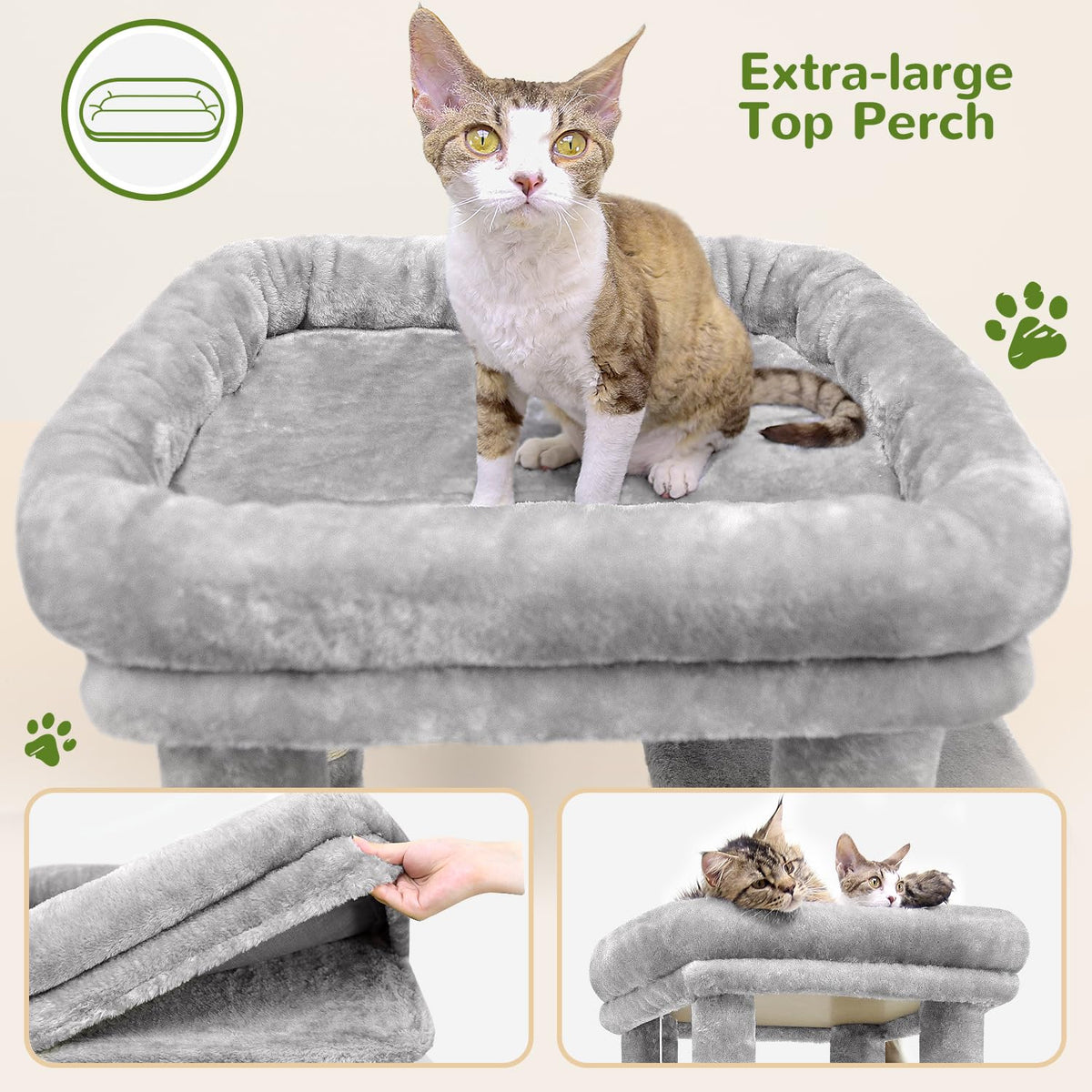 Light Grey Cat Tree I796464