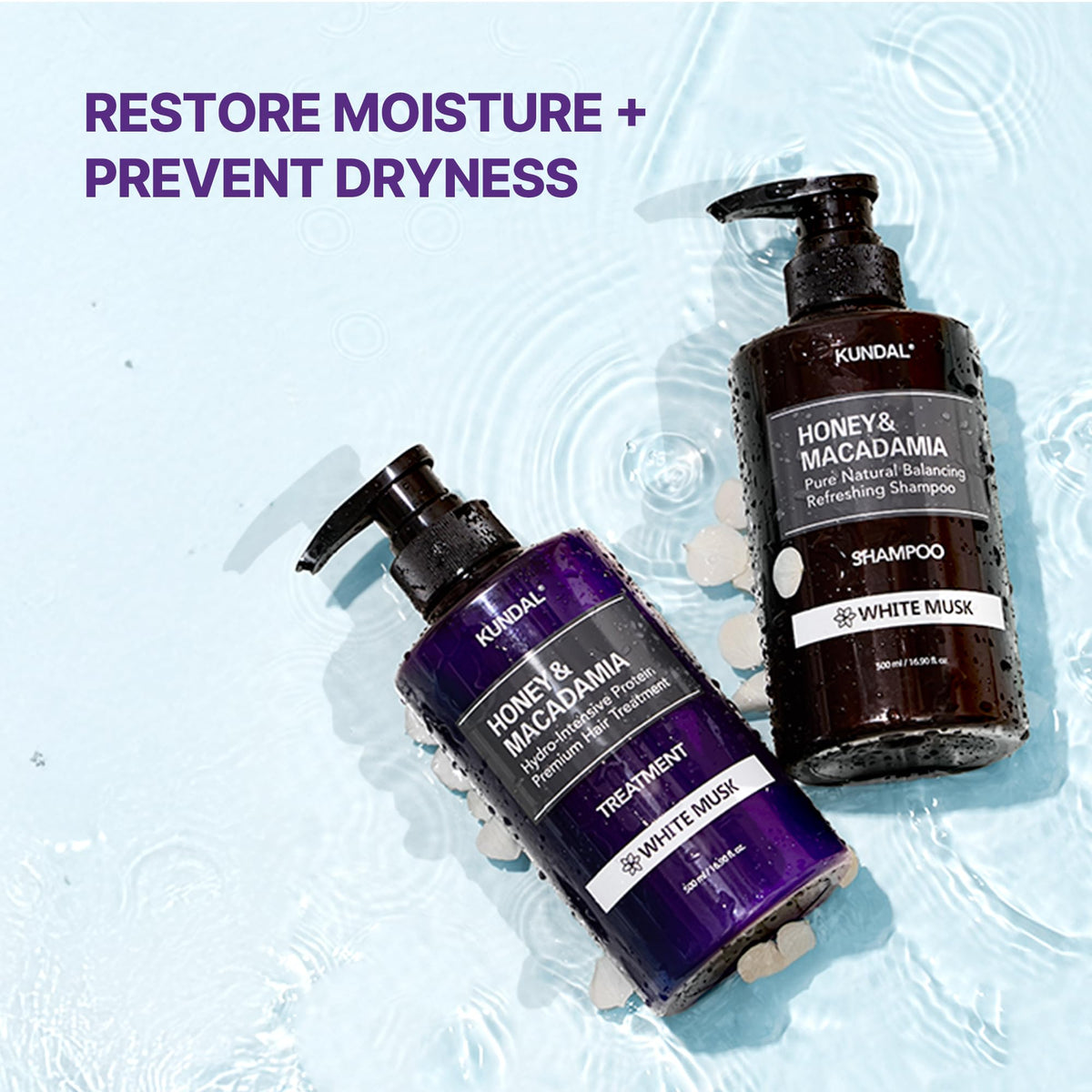 Honey & Macadamia Shampoo & Conditioner Set T584