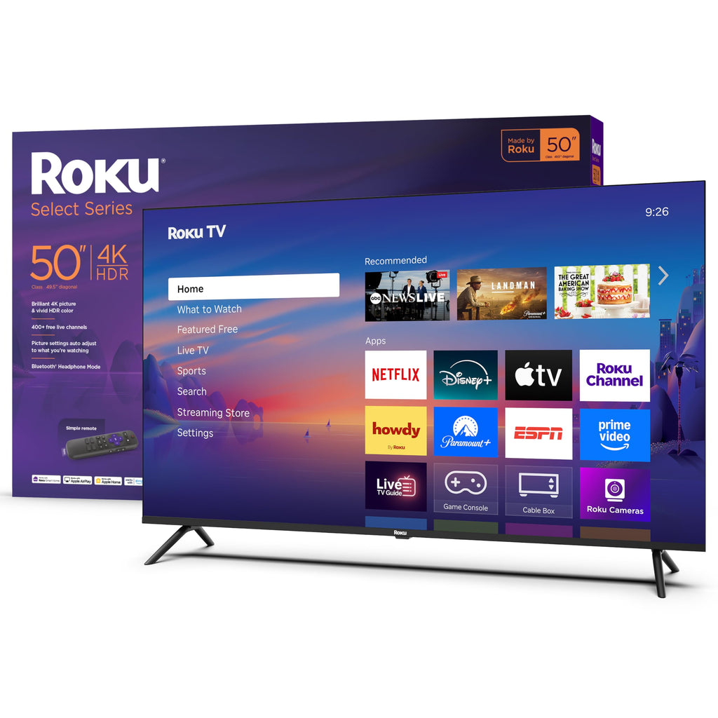 50-Inch 4K HDR LED Smart TV J6449