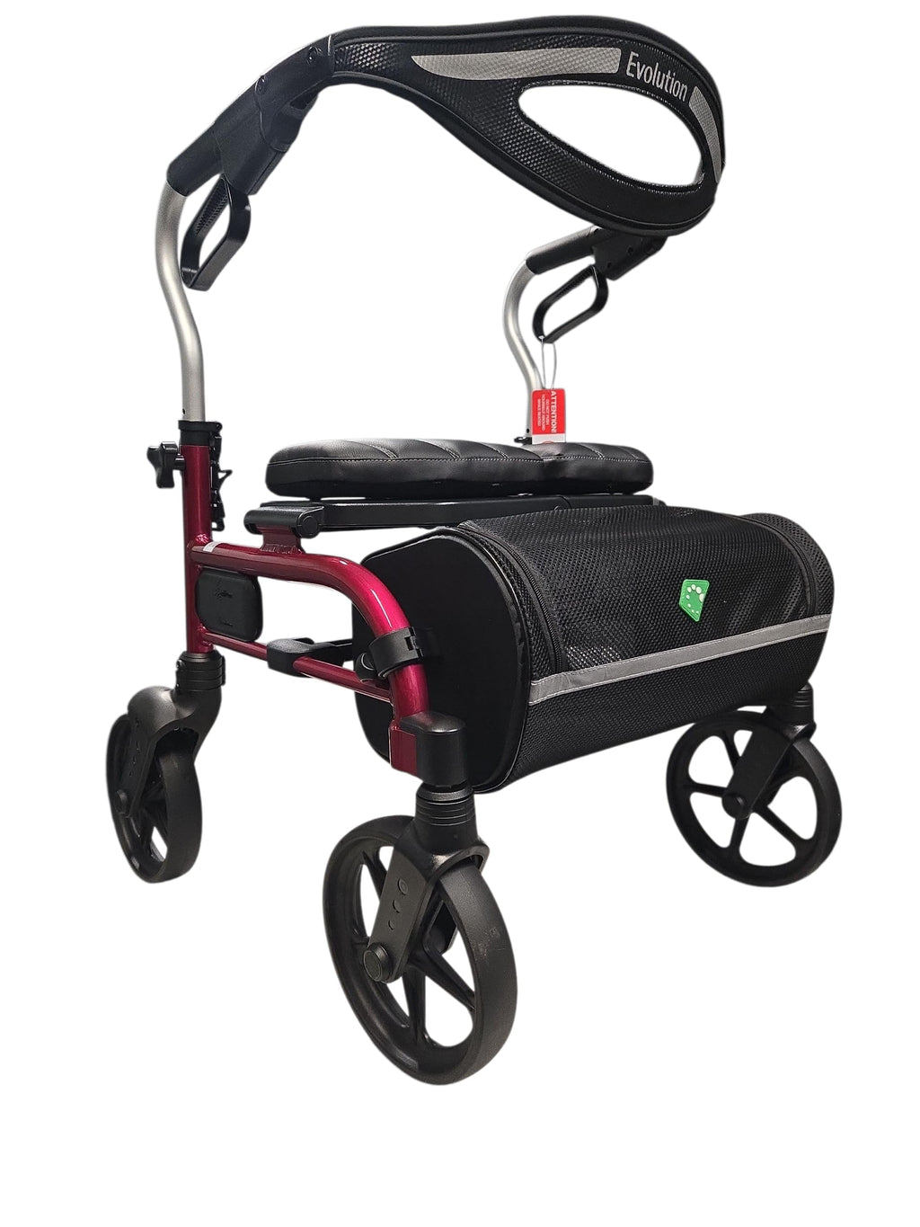 Lightweight Walker Rollator with Seat, Wheels, Brakes W618