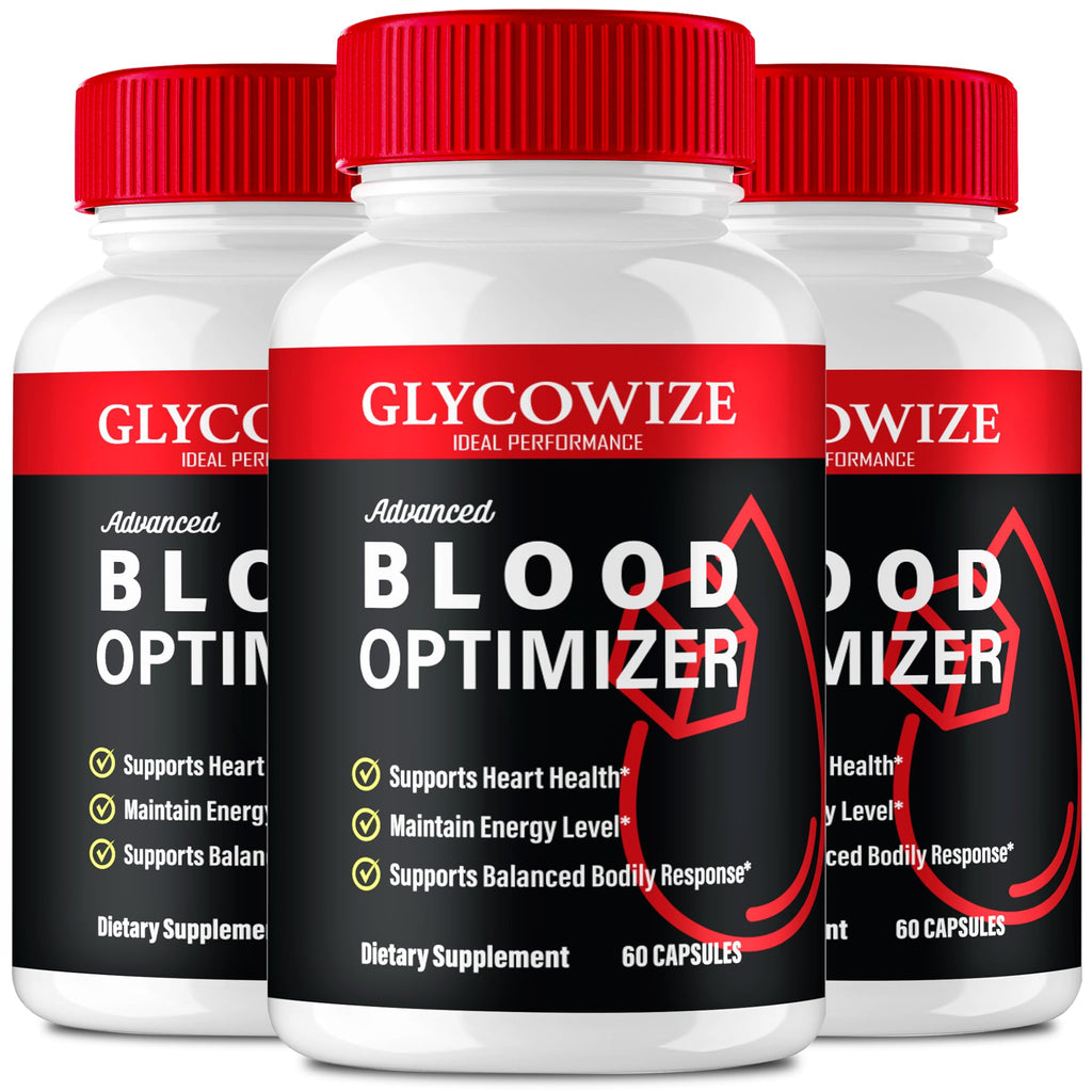 90 Capsules Blood Optimizer Supplement Pills (3 Pack) D18552