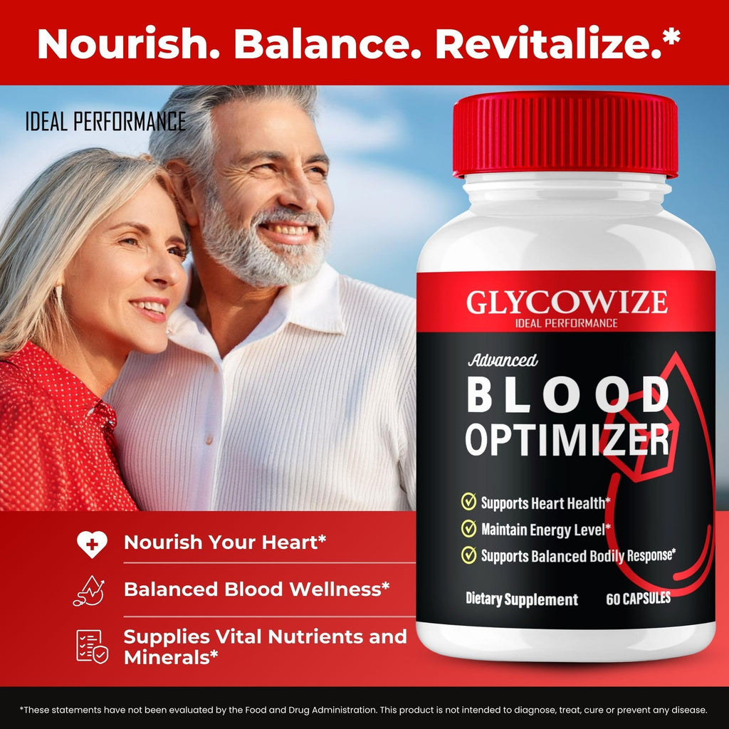 90 Capsules Blood Optimizer Supplement Pills (3 Pack) D18552