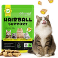 Cat Hairball Support Chews with Cat Grass & Omega-3 Fish Oil Y8007