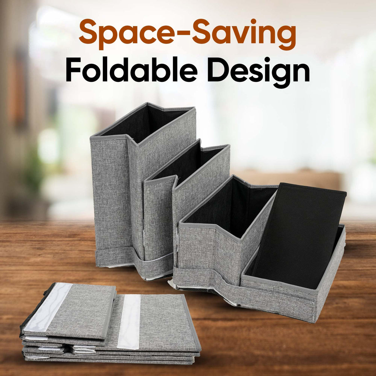 Foldable Pet Stairs with Storage B439251
