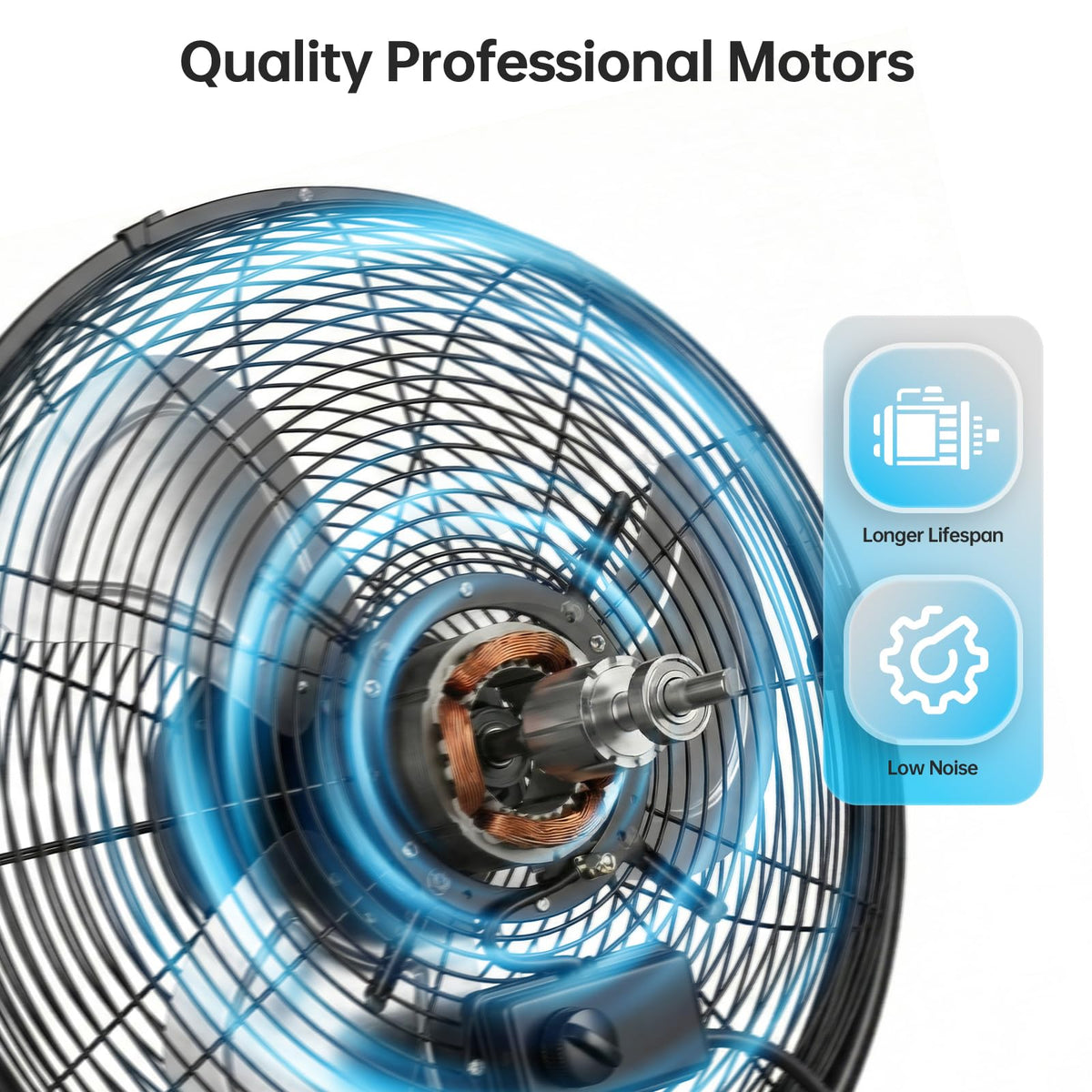 18 Inch Heavy Duty High Velocity Pedestal Fan C368
