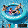 Inflatable Floating Dock and Water Hammock R249004
