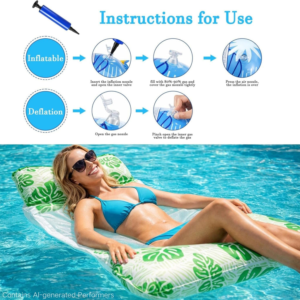 Inflatable Pool Float 6 Pack K8146