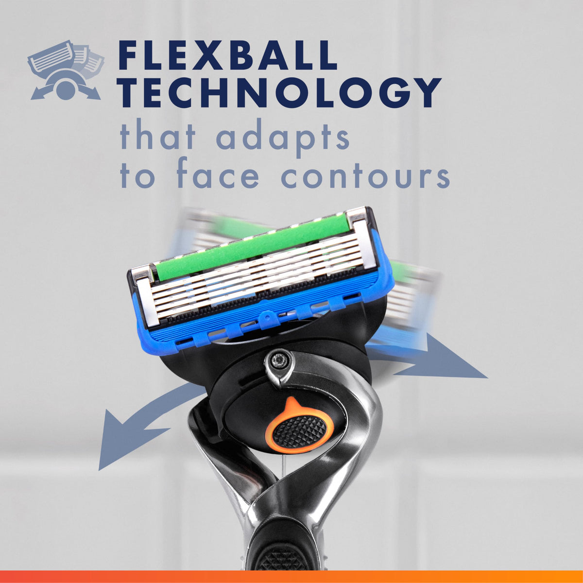 Shaving Razor with 8 Blade Refills B37967