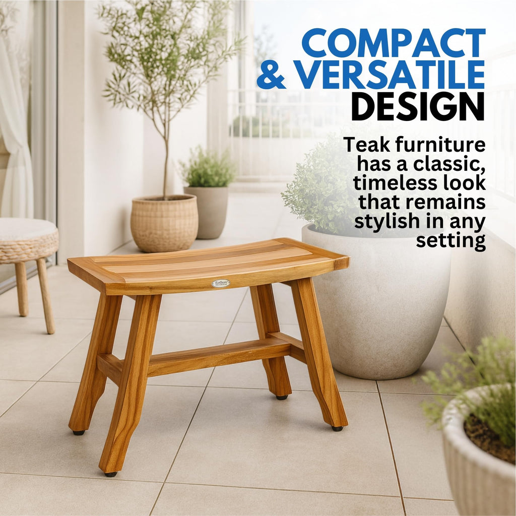 28-Inch Teak Shower Bench P5379