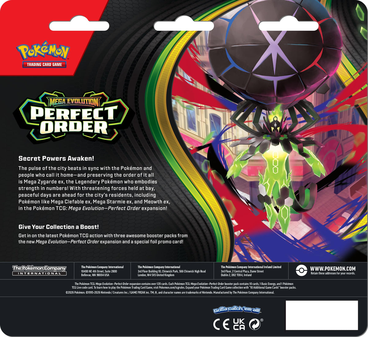 Pokemon TCG 3 Pack Blister R8480
