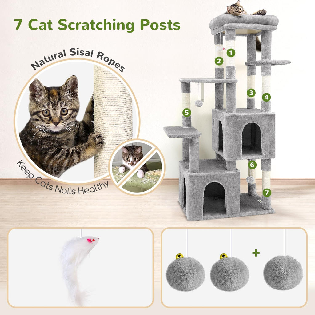 Light Grey Cat Tree I796464
