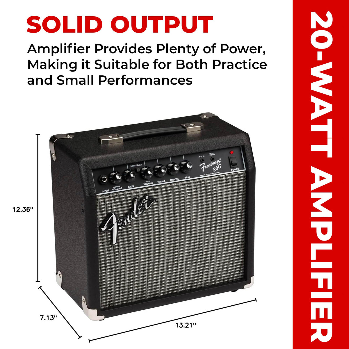 Black Guitar Combo Amplifier with Cable G9277
