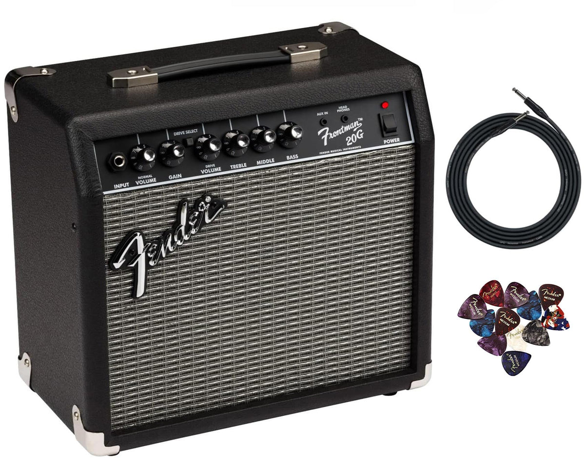 Black Guitar Combo Amplifier with Cable G9277