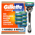 Shaving Razor with 8 Blade Refills B37967