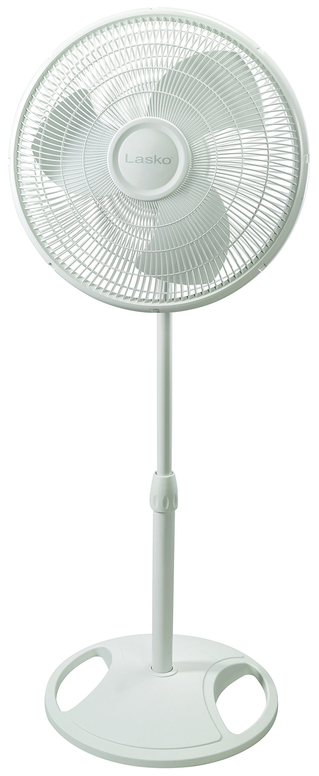 White 16 Inch and Black 18 Inch Oscillating Pedestal Stand Fans E289765