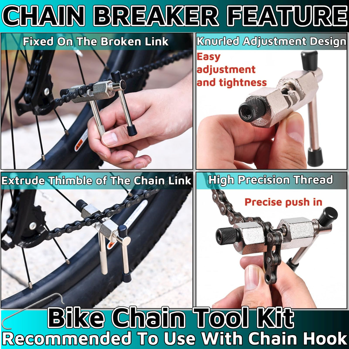 Bike Chain Tool 3 Pcs Y8532