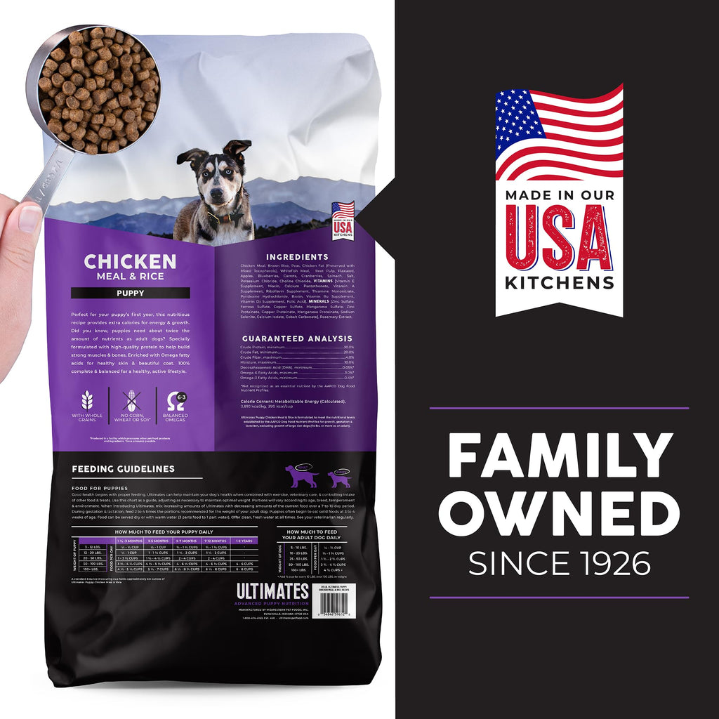 Chicken Meal & Rice Dry Dog Food, 28 lb H8034